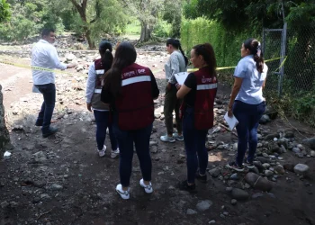 DIF Estatal Colima apoya a familias afectadas por las lluvias, en Cuauhtémoc