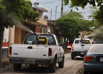 Salud Colima fumiga hoy en Manzanillo, Tecomán y Villa de Álvarez