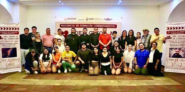 Cultura Colima inicia la Residencia en Formación Cinematográfica, en Manzanillo