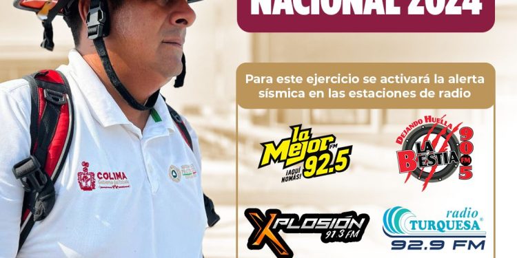 UEPC Colima reitera la importancia de participar en el Simulacro Nacional, el 19S