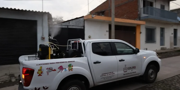 Prosigue este jueves la fumigación contra el dengue en los 4 municipios más grandes de Colima