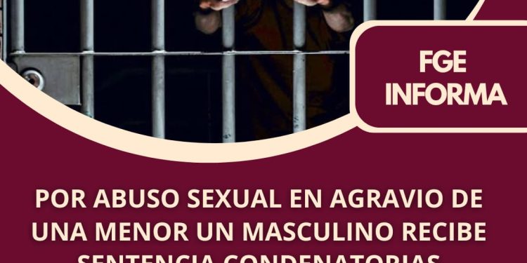 Por abuso sexual en agravio de una menor un masculino recibe sentencia condenatori