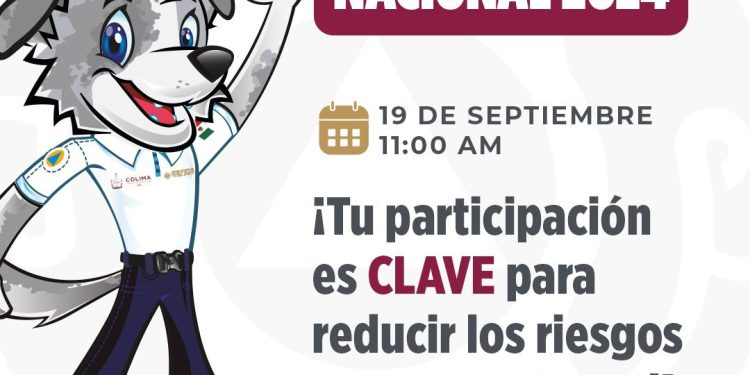 UEPC: cerca de 18 mil colimenses se han inscrito al Simulacro Nacional 2024