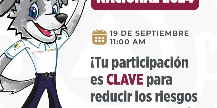 UEPC: cerca de 18 mil colimenses se han inscrito al Simulacro Nacional 2024