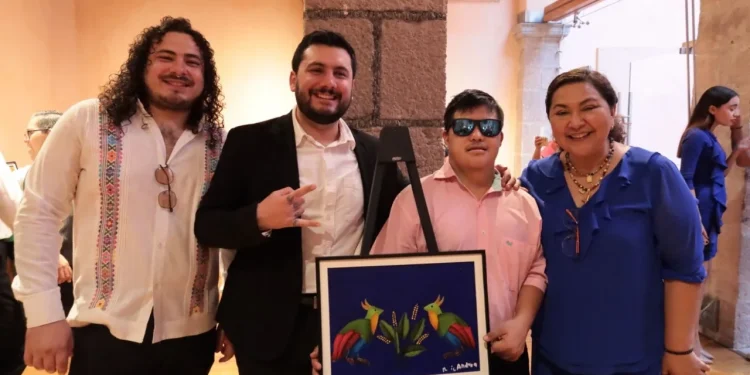 Cultura Colima e Instituto Down inauguran Exposición de Arte Rangeliano, en el Museo Palacio
