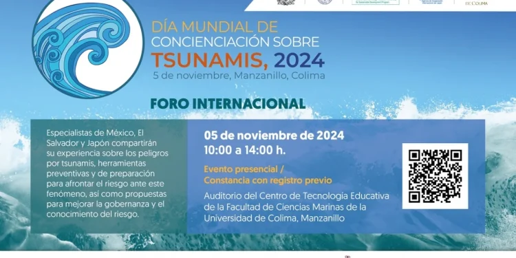 UEPC Colima invita al Foro Internacional sobre Concienciación de Tsunamis, en Manzanillo