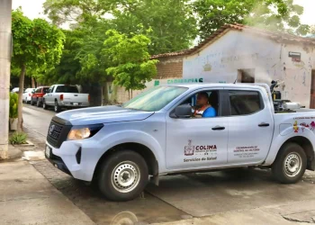 Este lunes, Salud Colima fumiga contra el dengue en 34 colonias; el martes será en 4 municipios