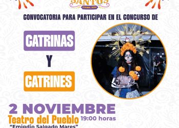 Iffecol invita al concurso de Catrinas y Catrines en la Feria de Colima; hay 12 mil pesos en premios