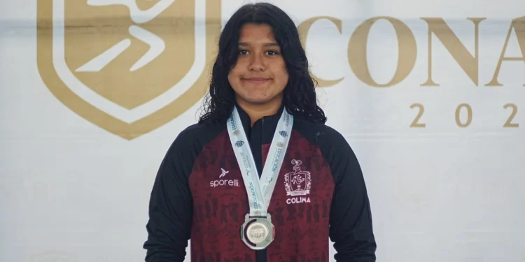 Colimense Yesenia Flores logra medalla de plata en Paranacionales Conade 2024