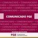 COMUNICADO FGE