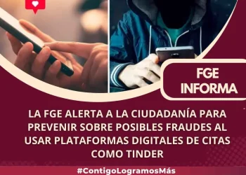 La FGE alerta a la ciudadanía para prevenir sobre posibles fraudes al usar plataformas digitales de citas como Tinder