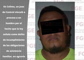 Por dejar de cumplir con las obligaciones para sus menores hijos,un hombre es vinculado a proceso