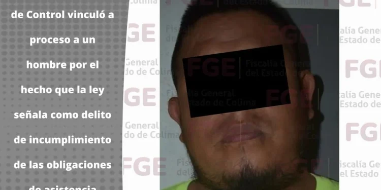 Por dejar de cumplir con las obligaciones para sus menores hijos,un hombre es vinculado a proceso