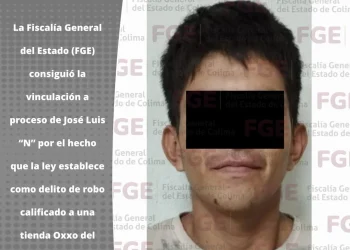 Por robo calificado en tienda Oxxo, Tecomán va a prisión FGE