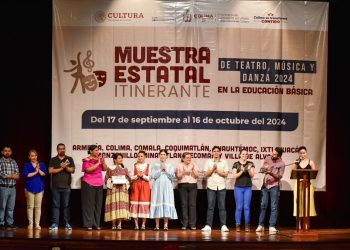 Cultura Colima clausuró la Muestra Estatal Itinerante de Teatro, Música y Danza 2024 en el Teatro Hidalgo