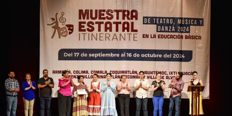 Cultura Colima clausuró la Muestra Estatal Itinerante de Teatro, Música y Danza 2024 en el Teatro Hidalgo