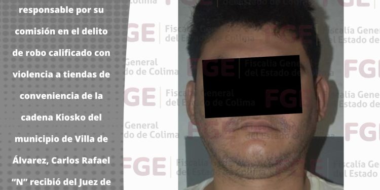 Hombre cumplirá pena de prisión por dos sentencias condenatorias luego de robar a Kioskos FGE