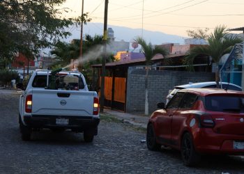 Salud Colima fumiga contra el dengue este viernes en 5 municipios; incluye centro de Manzanillo y de Cuauhtémoc