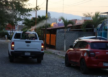 Salud Colima fumiga contra el dengue este viernes en 5 municipios; incluye centro de Manzanillo y de Cuauhtémoc
