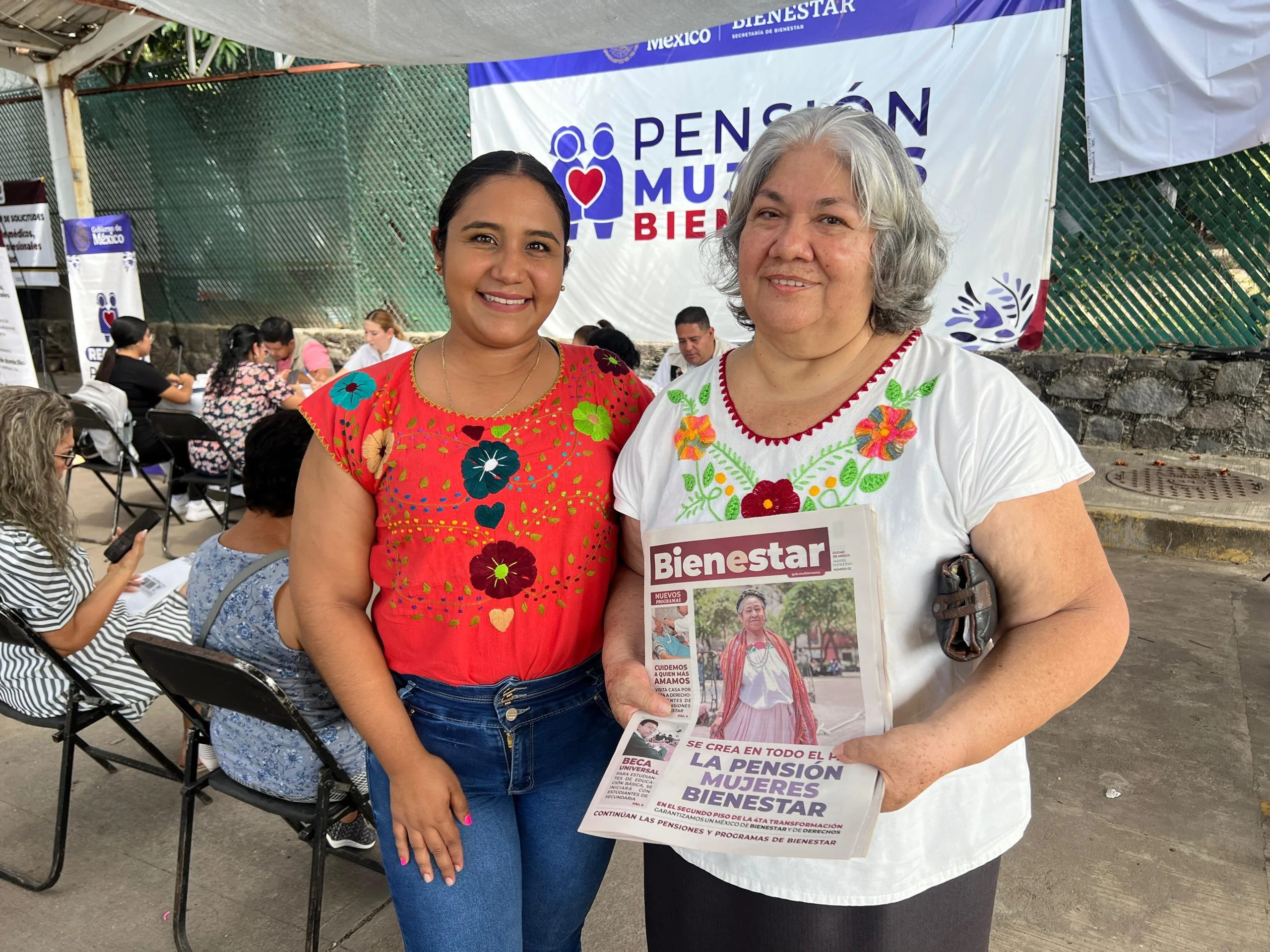 En Colima avanza registro a Pensión Mujeres Bienestar; en curso, programa Salud Casa por Casa