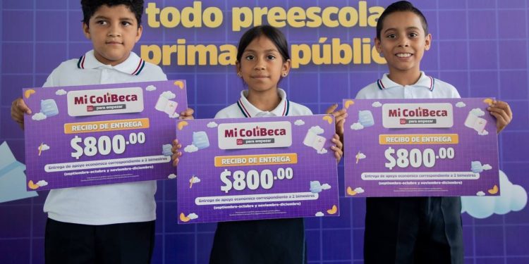 Mi ColiBeca para Empezar llega este lunes a más de 900 estudiantes de Cuauhtémoc