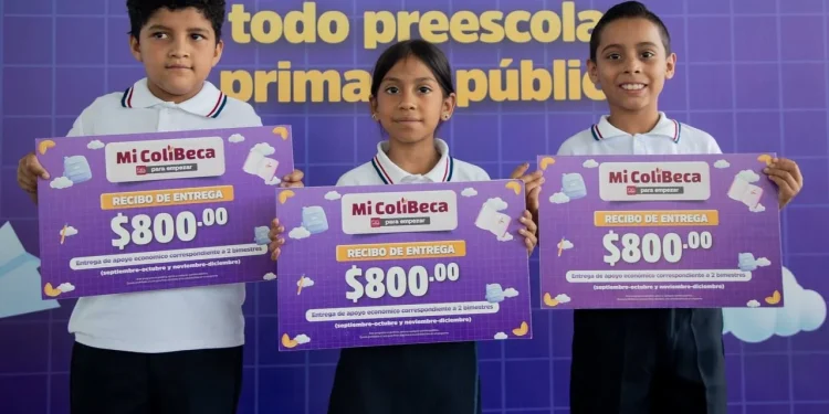 Mi ColiBeca para Empezar llega este lunes a más de 900 estudiantes de Cuauhtémoc