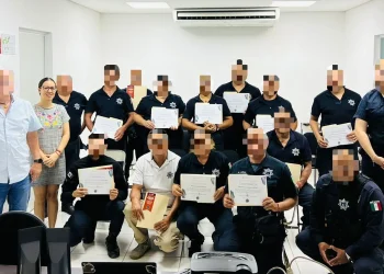 SSP imparte Protocolo de Actuación Policial a la corporación municipal de Comala