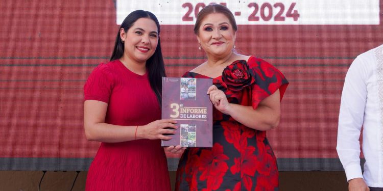 Indira: a Coquimatlán le fue muy bien estos 3 años y seguirá teniendo el respaldo del Gobierno de Colima