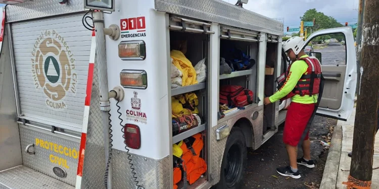 Tres personas estuvieron en riesgo de ahogamiento tras las lluvias, este domingo