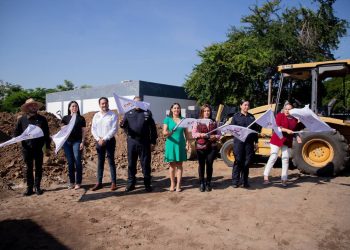 Indira Vizcaíno dio arranque a construcción de dormitorios y talleres en el Instituto de Formación Policial; se invertirán más de 13 mdp