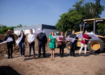 Indira Vizcaíno dio arranque a construcción de dormitorios y talleres en el Instituto de Formación Policial; se invertirán más de 13 mdp