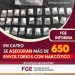 En cateo Se aseguran más de 650 envoltorios con narcótico FGE