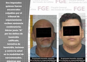FGE obtiene sentencias condenatorias de dos personas
