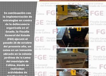 FGE continúa realizando operativos contra la falsificación de documentos
