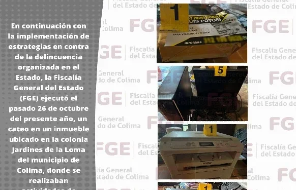 FGE continúa realizando operativos contra la falsificación de documentos
