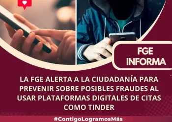 La FGE alerta a la ciudadanía para prevenir sobre posibles fraudes al usarplataformas digitales de citas como Tinder