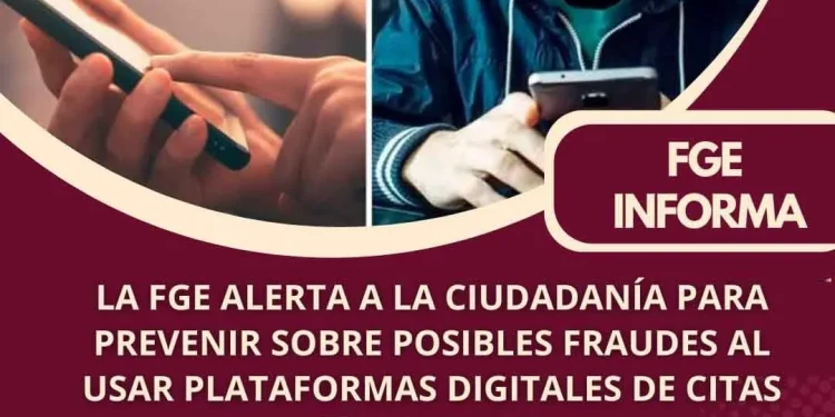La FGE alerta a la ciudadanía para prevenir sobre posibles fraudes al usarplataformas digitales de citas como Tinder
