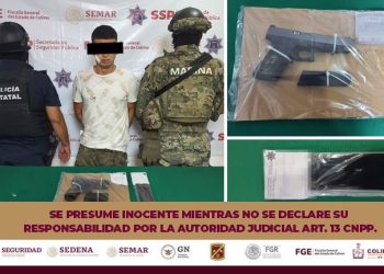 Policía Estatal de Colima detiene a sujeto por presunto intento de homicidio: SSP FGE