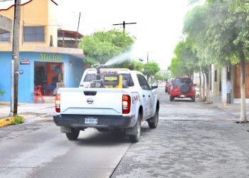 Este lunes y martes, Salud Colima fumiga contra el dengue en 55 colonias en Armería, Colima, Manzanillo y Tecomán