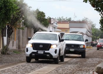 Este miércoles la fumigación será en 33 colonias de Manzanillo, Tecomán y Villa de Álvarez