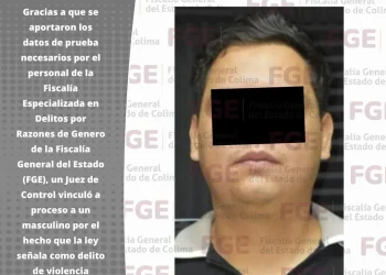 Un hombre es vinculado a proceso por violencia intrafamiliar y lesiones FGE