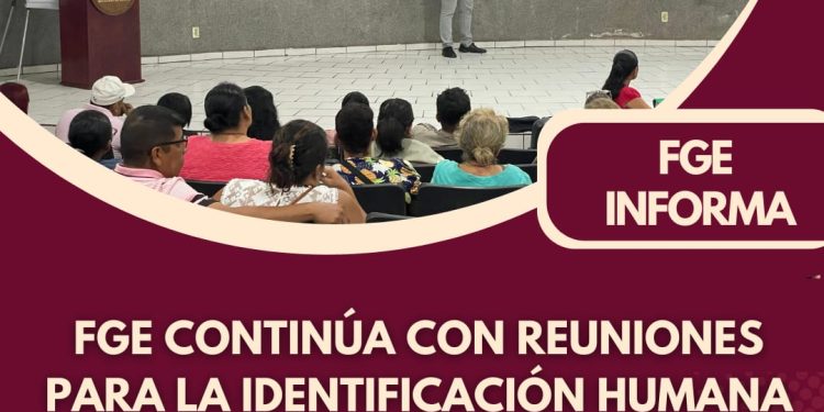 FGE continúa con reuniones para la identificación humana