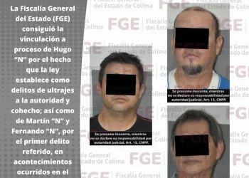 Tres hombres son vinculados a proceso FGE