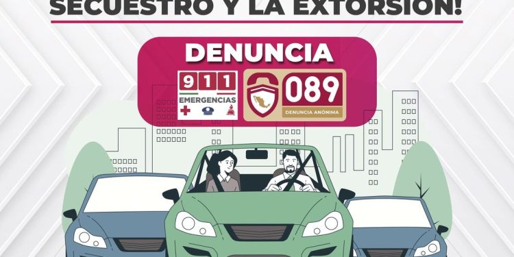 Juntos contra el secuestro y la extorsion FGE