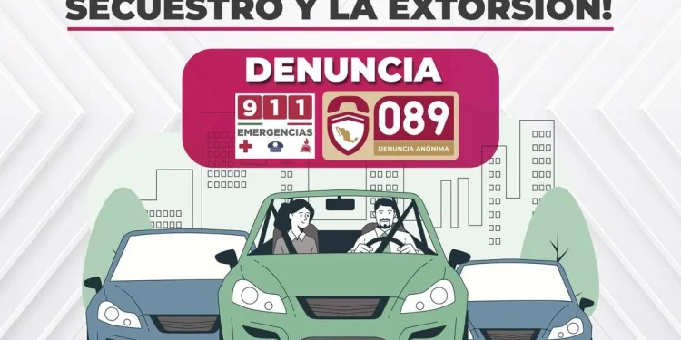 Juntos contra el secuestro y la extorsion FGE