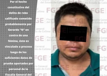 Sujeto va a prisión por su probable participación en robo calificado FGE