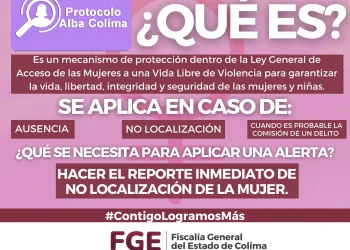 FGE Protocolo Alba Colima ¿Que es?