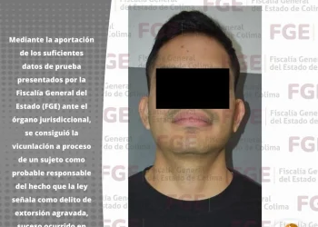 Por extorsión agravada, un hombre va a prisión FGE