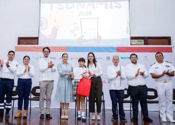 Gobernadora de Colima inaugura Foro Internacional Concienciación sobre Tsunamis, en Manzanillo