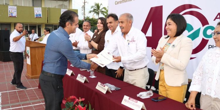 Celebra Educación Colima 40 aniversario del Conalep en la entidad; destaca la pertinencia y futuro de esta institución